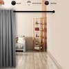 RUDI 1" Adjustable 66-115 inch Room Divider Rod with Socket