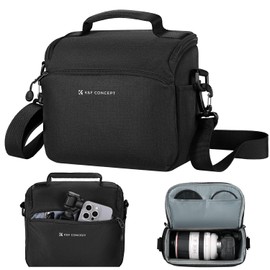 K&F Concept Camera Sling Bag Small Crossbody Camera Case DSLR/SLR/Cute Compact Shoulder Photography Bags for Photographers