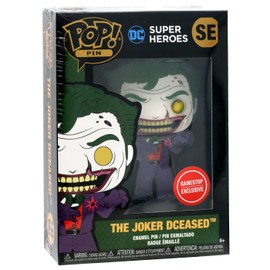 Funko Pop Pin Dceased The Joker (Non-Bloody) GameStop Exclusive