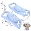 [2 Pack] Waterproof AirTag Dog Collar Holder Case, Silicone Full-Body