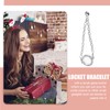 SAFIGLE Charm Bracelet Photo Frame Jewelry Women's Magnetic Bracelet for
