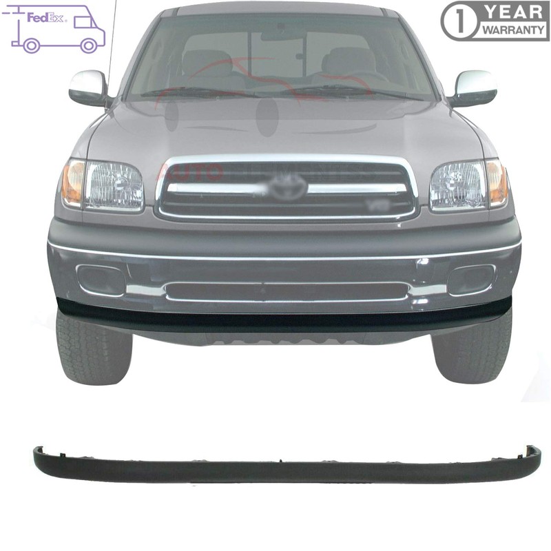 Front Bumper Lower Valance Extension Textured Black For 2000-2006 Toyota