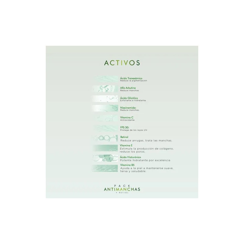Pack Pureza Natur Serum Retinol Pack Aclarante Serums