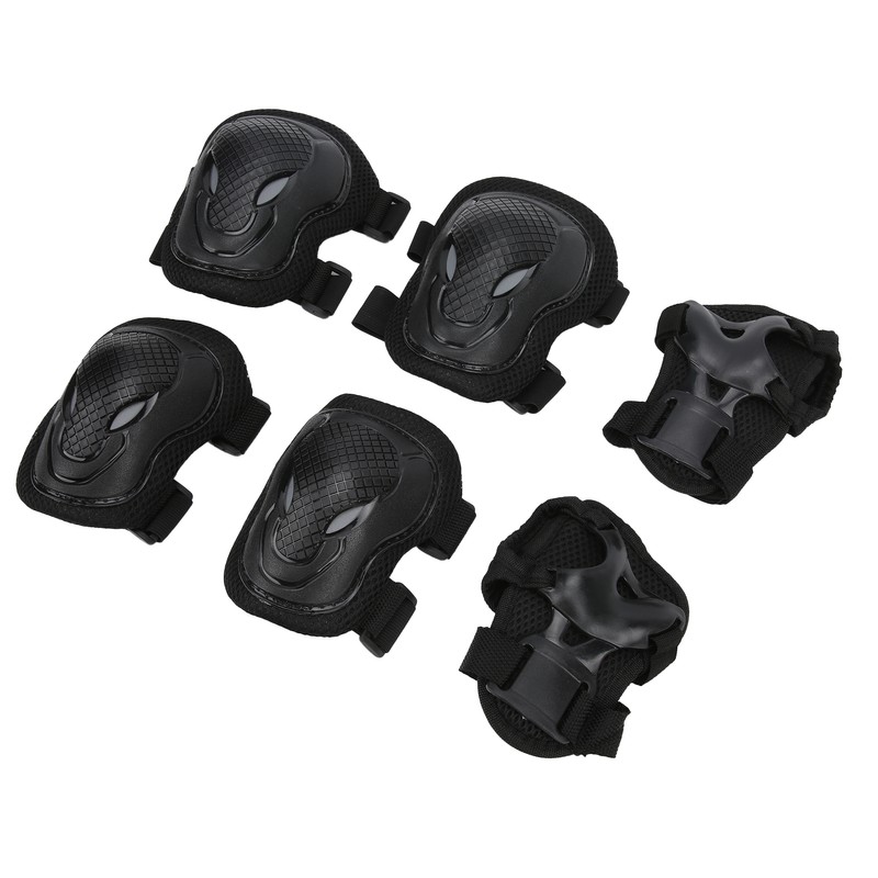 Roller Skate Protection Gear Set Adjustable Knee Elbow Pads Wrist