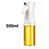 Oil Spray Bottle for Cooking – Refillable Plastic Oil Sprayer