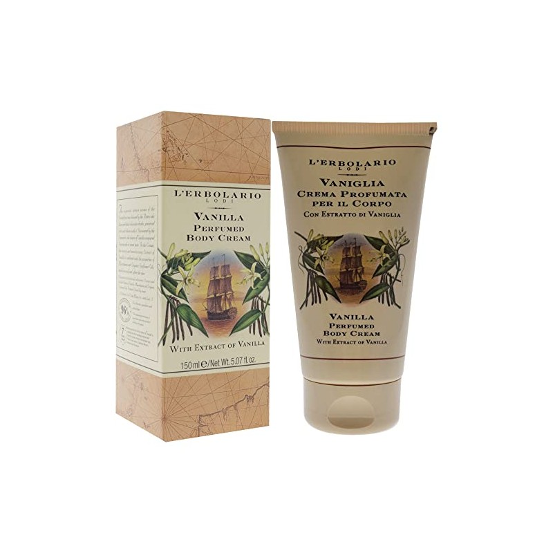 Perfumed Body Cream - Vanilla by LErbolario for Unisex -