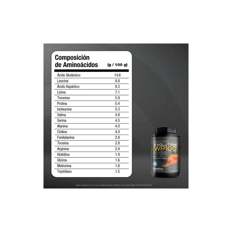 Evolution Wp100 Bote De Dulce De Leche De 1400 G