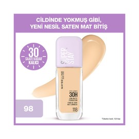 Maybelline New York Superstay Lumi Matte Foundation 96