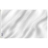 Anley Fly Breeze 4x6 Foot Solid White Flag - Vivid