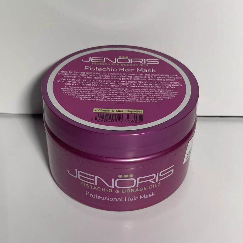 Jenoris Pistachio Hair Mask For Dry Or Treated Hair 250ml