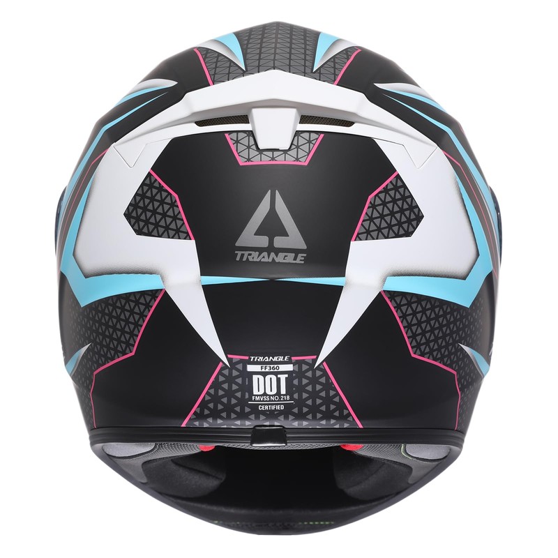 TRIANGLE Motorcycle Helmets Full Face Helmet for Adult Men with