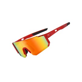 KAJILA Polarized Sunglasses Men For Driving/Recying/Fishing/Baskball, UV 400 Protection Lens 70mm(6802P)