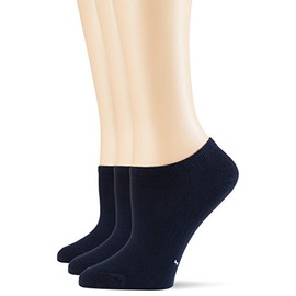 POMPEA Women's Cotton Ankle Socks, (Blu 0070), 6-8 Pack of 3