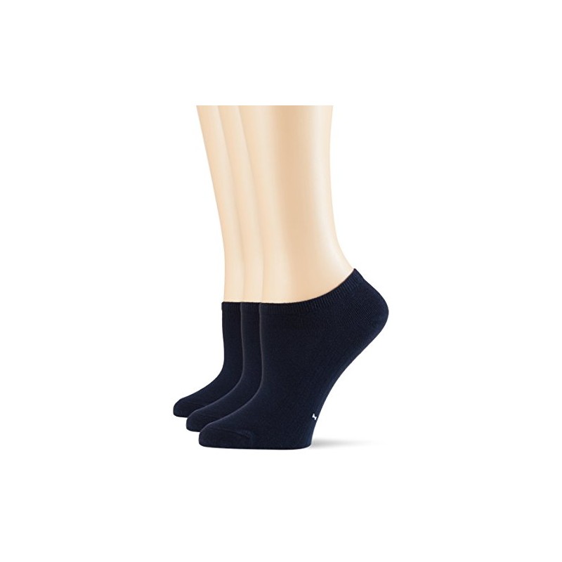 POMPEA Women's Cotton Ankle Socks, (Blu 0070), 6-8 Pack of