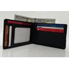 JLSW Men's Wallet with RFID Protection (Black-Black)