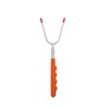 Telescopic Roasting Fork,6PCS Stainless Steel Barbecue Skewer,Marshmallows Roasting Stick,Hot Dog