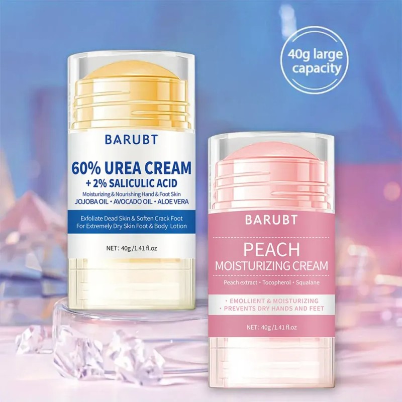 Crema Hidratante Para Manos Y Pies Peach + Urea Para