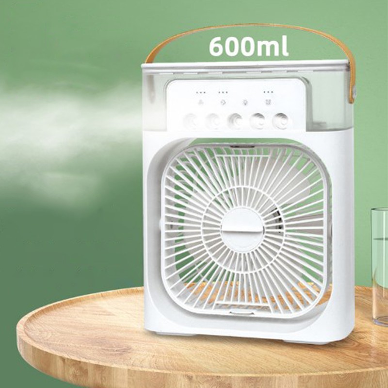 Water Mist Spray Fan USB Desktop Humidification Cooling Fan with