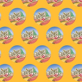 GRAPHICS & MORE The Wizard of Oz Ruby Slippers Logo Gift Wrap Wrapping Paper Rolls