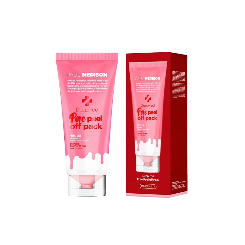 Deep Red Pore Peel Off Pack 155ml / 딥레드 포어