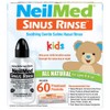 Neilmed's Sinus Rinse, Pediatric, Complete Saline Nasal Rinse Kit 60