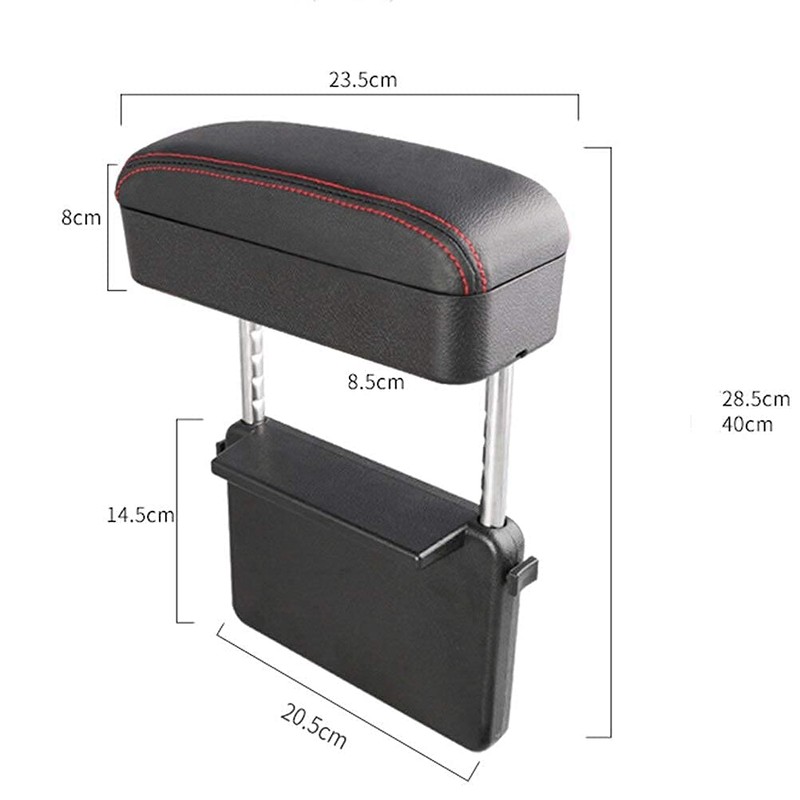 JEYODA Car Armrest Box Adjustable Pad Refit Car Central Lift