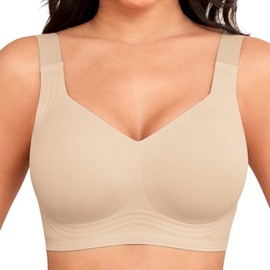 Jouica Sujetadores sin Aros para Mujer Brasier sin Aros para Todos los días Brasier cómodos sin Aros y con Relleno
