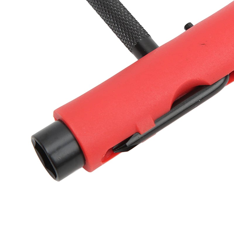 EVTSCAN Skateboard T-Tool, 3-Hole Skate Wrench, for Repairing, Adjusting, Assembly,