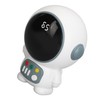 Astronaut Shaped Cute Hand Warmer Digital Display USB Rechargeable 2