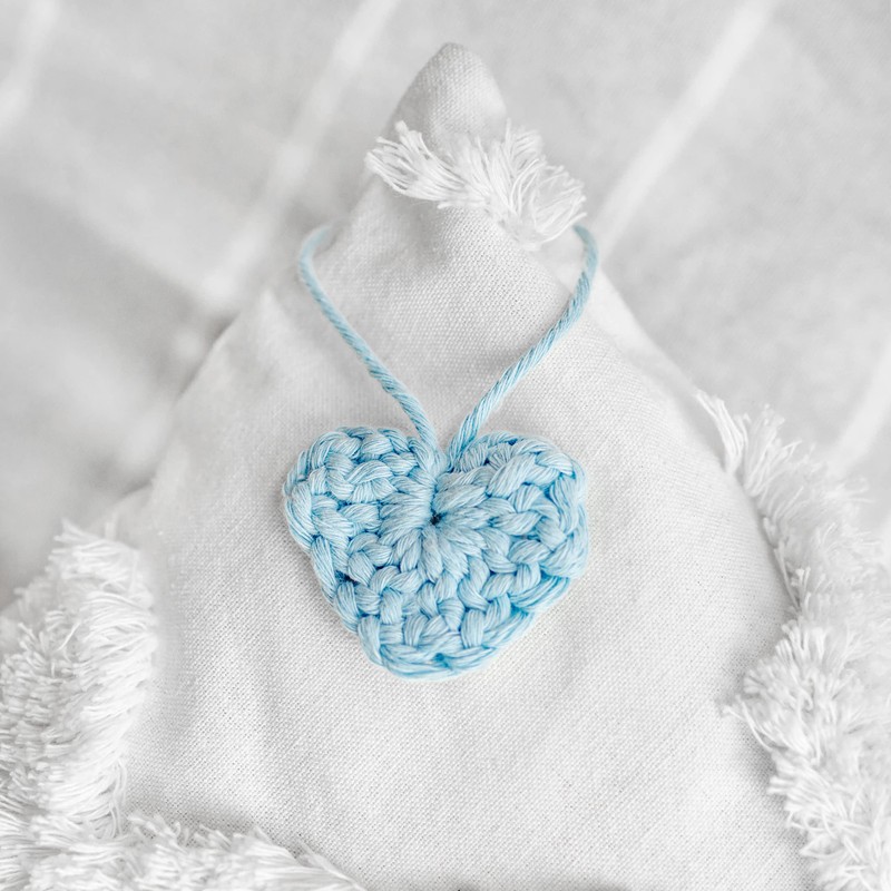 Creative Deco 200 m Pastel Blue Macrame Yarn Cotton Polyester
