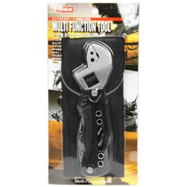 E-Value EMA-2 Multi Monkey Wrench with 9 Functions Case for Outdoor Camping Work Carpenter Outdoor Use