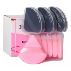 ocim Set 10 Esponja Maquillaje Facial Triangular Puff Ocim
