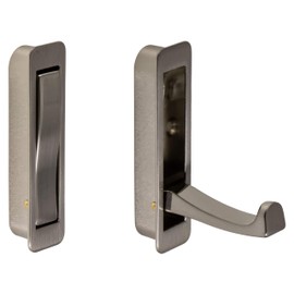 Gedotec Flap Coat Hooks Clothes Hat Hook Foldable Panama/II, 80x 20/26mm Chrome Matt Steel Brand Quality