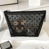 Clapoyis Mini Pouch, Set of 5 Sizes, Cute, Nylon Mesh