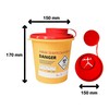 FabaCare 1 x Cannula Disposal Container 1.5 Litres for Cannulas,