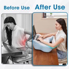 comehealthy Lap Desk, Lap Desk for Laptop with Cushion, Laptop Desk, Laptop Stand for Bed, Computer Stand Table Workstation for Bed Sofa Couch or Travel