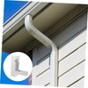 CAXUSD Rainwater Collection Diverter for Downspouts Durable Water Reuse System