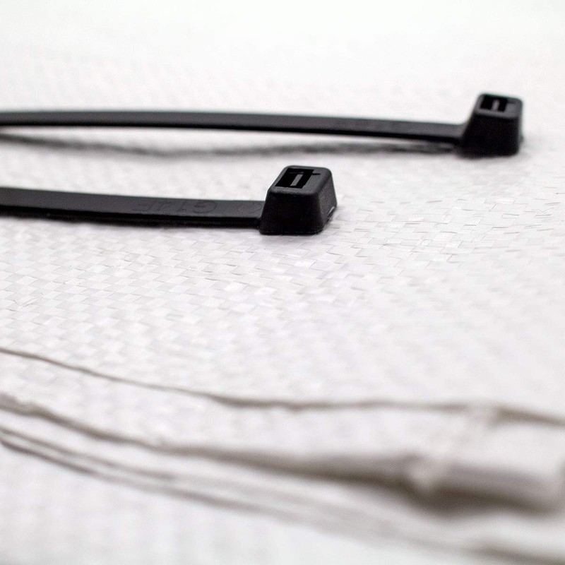 CERBERUS Strength Sandbag Liner with Heavy Duty Zip Ties