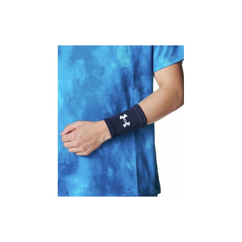 UA MOBILITY WRISTBAND 1372155 (411) Midnight Navy WhiteONESIZE, midnight navy