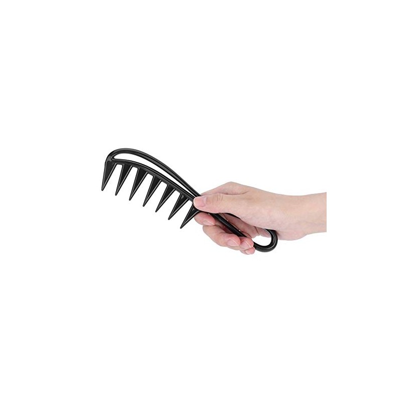Peine de dientes anchos, 2 peines profesionales de peluquería con
