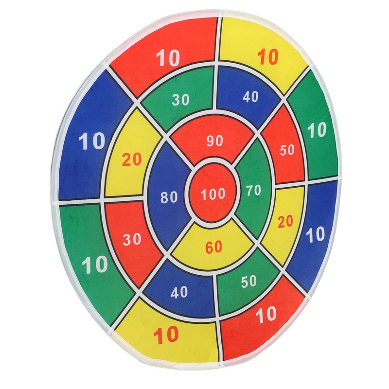Dart Board for Kids LED Lighting Foldable Flannel Dart Board
