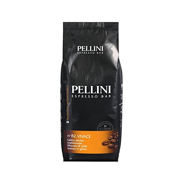 Pellini No.82 Vivace Roasted Coffee Beans 1kg