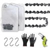 5 Inch Chainsaw Chain for Sun Joe 24V-HCS-LTE Handheld Chainsaw,2PC