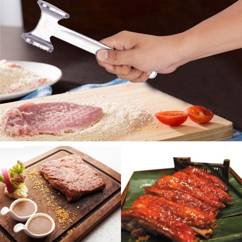 Meat Hammer Heavy Duty Tenderizer(Medium), Ninonly Home Mallet Beater Kitchen