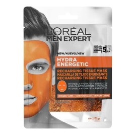 Mascarilla L'oréal Men Expert En Tela Hydra Energetic De 30g