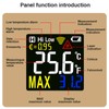 Infrared Thermometer LCD Digital Temperature Gun Handheld Temperature Gun MY600