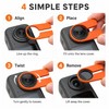 Lens Cover Remover Tool for Insta360 X4 – 3D-Printed Easy-Grip