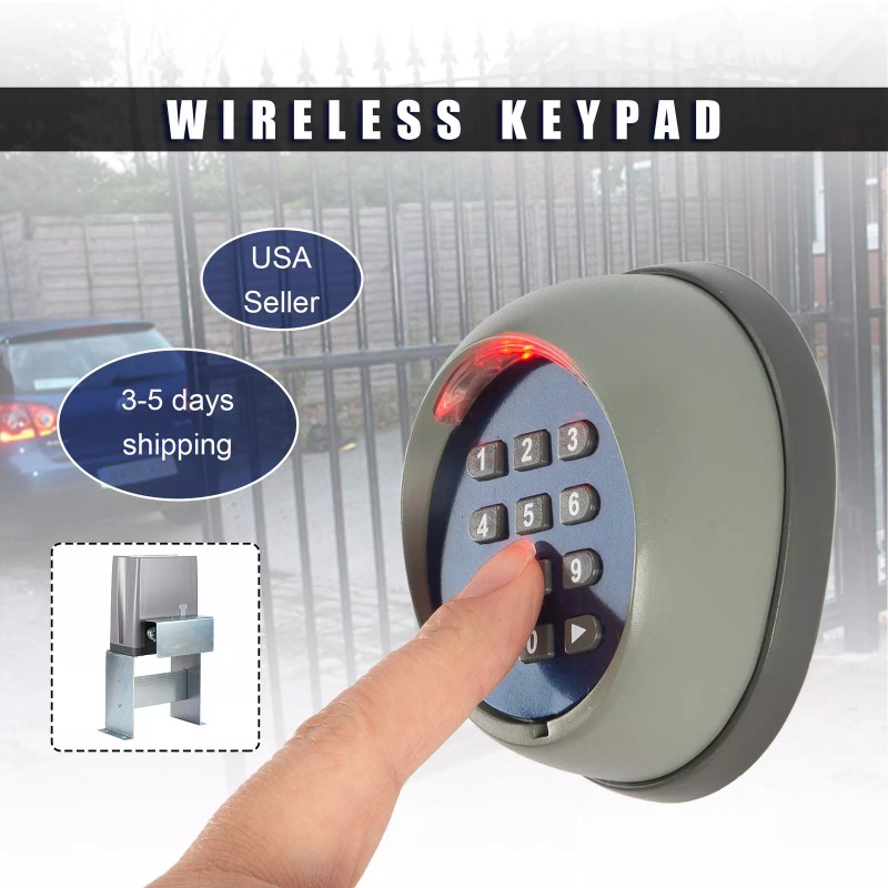 CO-Z Wireless Keypad Remote Door Operator Panel Electric Automatic Gate