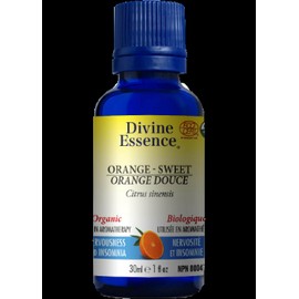 Divine Essence Orange Oil (Sweet, Organic) - 30ml