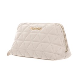 VALENTINO Carnaby Soft Cosmetic Case Ecru, ecru